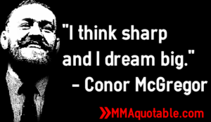 Conor McGregor, UFC MMA fighter and Boxer